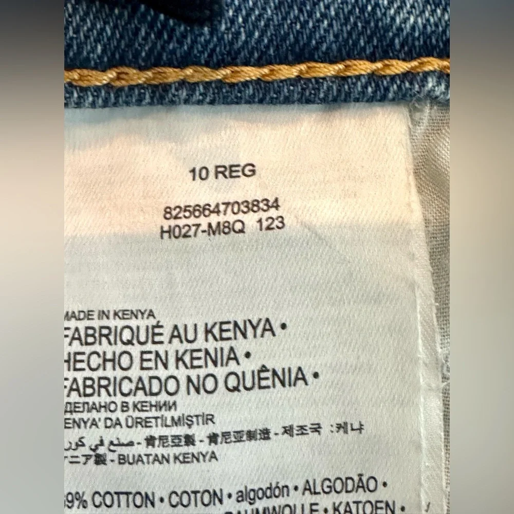 Levi's Girlfriend Shorty 5 Pocket Shorts youth size 10 - Picture 5 of 9